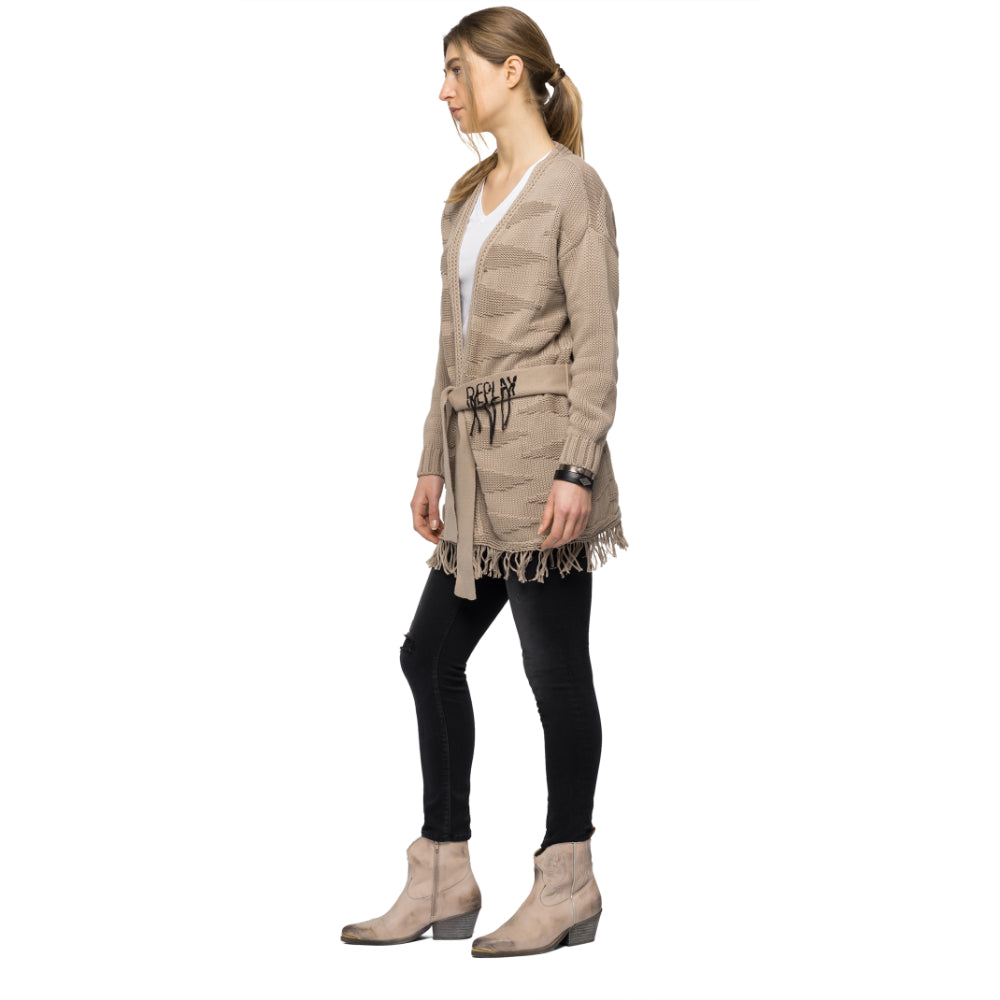 Replay Women's Cotton Knitwear With Belt | Clothing | GCC | Women | Women All Clothing | Women Knitwear | Womens | Womens Fashion Replay Women's Cotton Knitwear With Belt | Clothing | GCC | Women | Women All Clothing | Women Knitwear | Womens | Womens Fashion