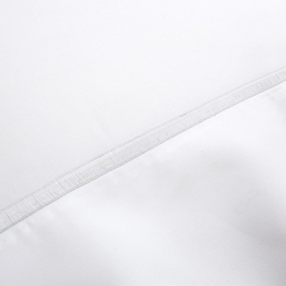 Yves Delorme Athena Pillow Case Blanc | Beddings Yves Delorme Athena Pillow Case Blanc | Beddings