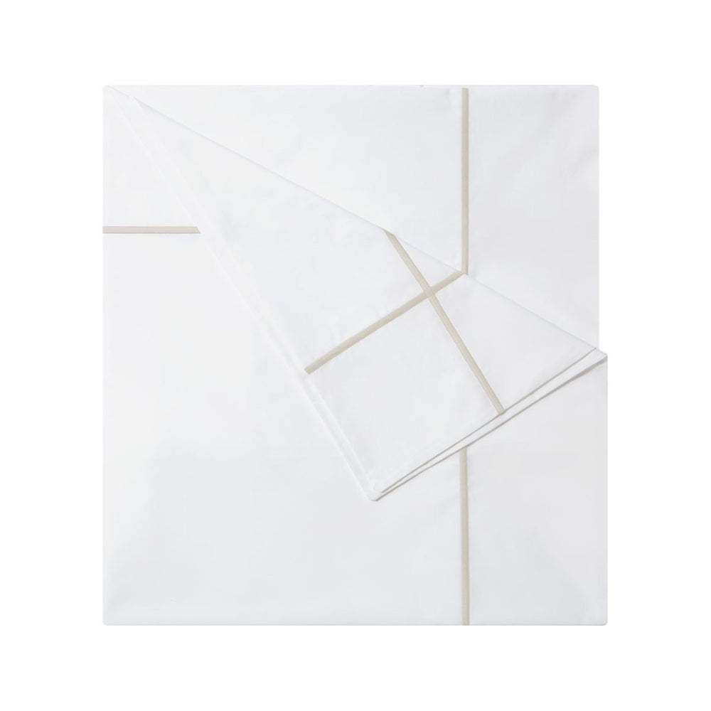 Yves Delorme Athena Duvet Cover Nacre Size 240X220 Cm | Beddings Yves Delorme Athena Duvet Cover Nacre Size 240X220 Cm | Beddings