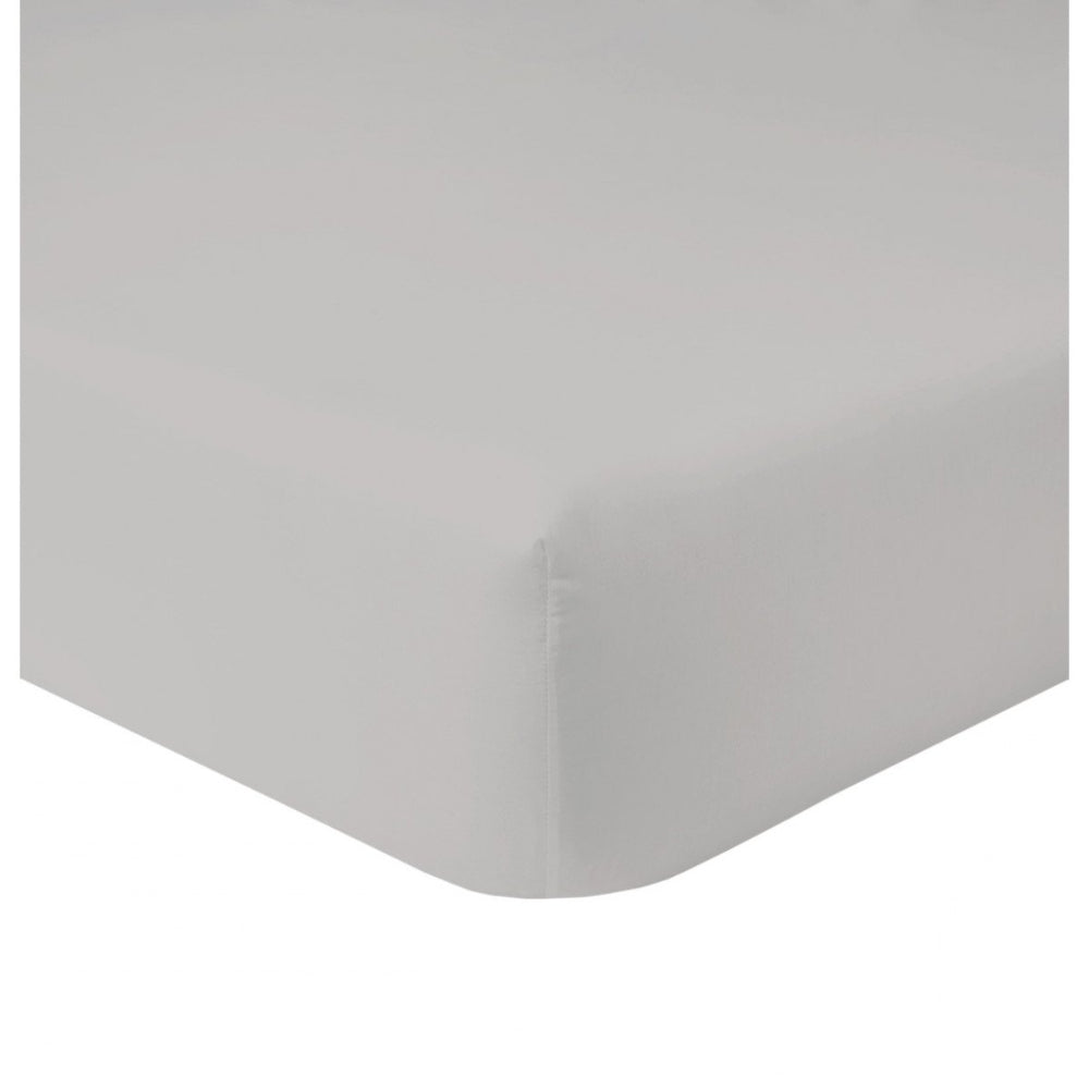 Yves Delorme Triomphe Fitted Sheet Platine | Beddings Yves Delorme Triomphe Fitted Sheet Platine | Beddings