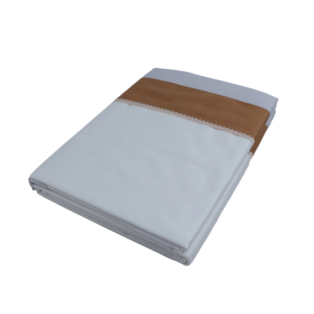 Yves Delorme Prelude Flat Sheet Terre 270X320 cm | Beddings