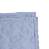 Yves Delorme Luna Quilted Bedspread 275X260 cm - Blue Salon
