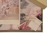 Blumarine Comforter Blu velvet Double and Bed Sheet Set