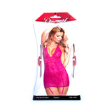 دريم جيرل فستان دانتيل لون ارجواني مقاس واحد