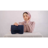 Kyra Let Me Talk Navy Blue Clutch Bag