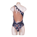 Yamamay Fashion Swimsuit Printed - Blue Salon
