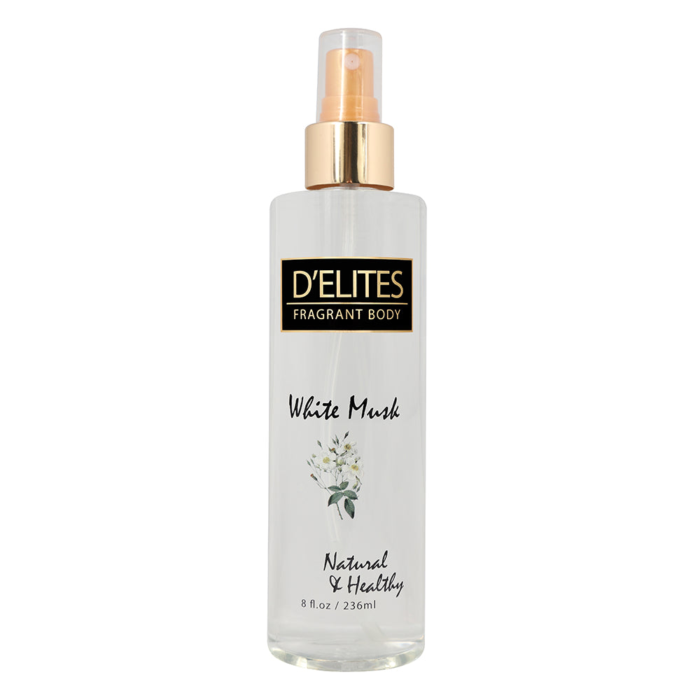 D'Elites White Musk Body Splash - 236ml - Blue Salon