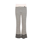 Elisabetta Franchi Kids Set Top & Trousers White & Black