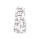 Elisabetta Franche Rose Gold & White Dress