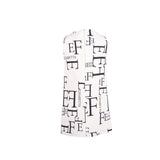 Elisabetta Franche Rose Gold & White Dress