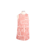 Elisabetta Franche Rose Gold & White Dress