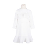 Elisabetta Franche Ivory Dress