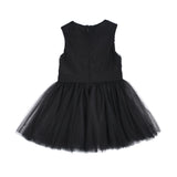Elisabetta Franchi Kids Girl's Tulle Black Dress