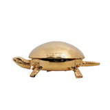 El Casco Turtle Paperweight & Bell Gold