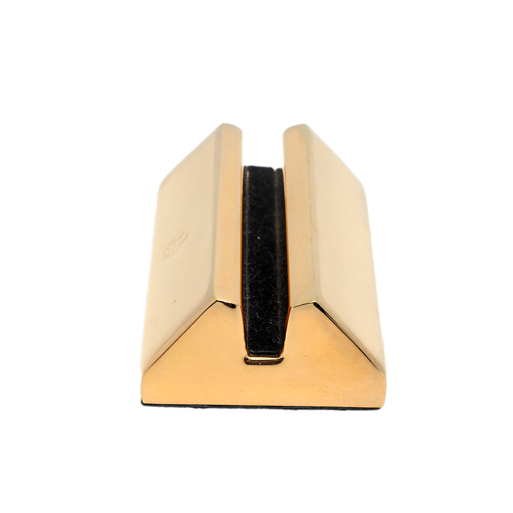 El Casco Business Card Holder Gold | Desk Accessories El Casco Business Card Holder Gold | Desk Accessories