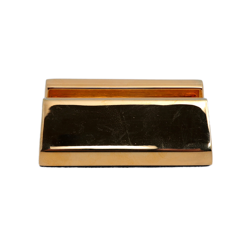 El Casco Business Card Holder Gold | Desk Accessories El Casco Business Card Holder Gold | Desk Accessories