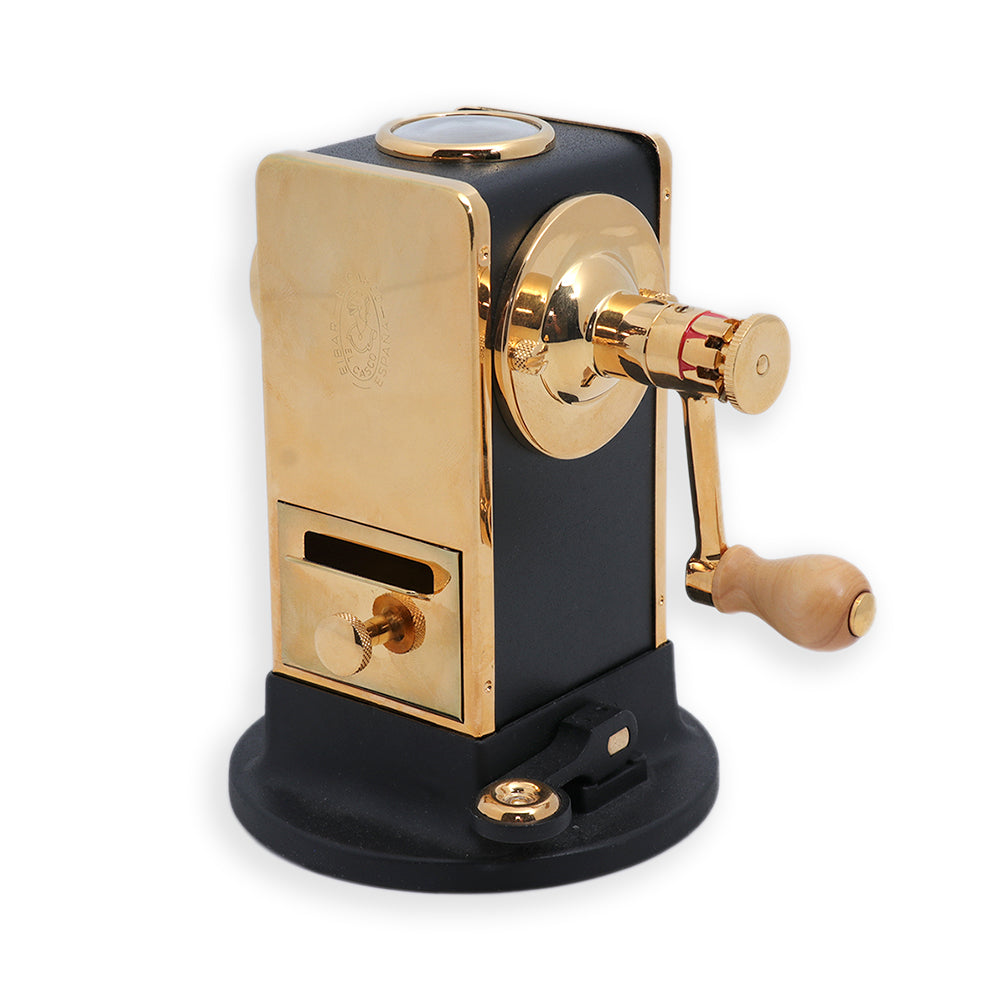 El Casco Pencil Sharpener Gold Black | Desk Accessories El Casco Pencil Sharpener Gold Black | Desk Accessories