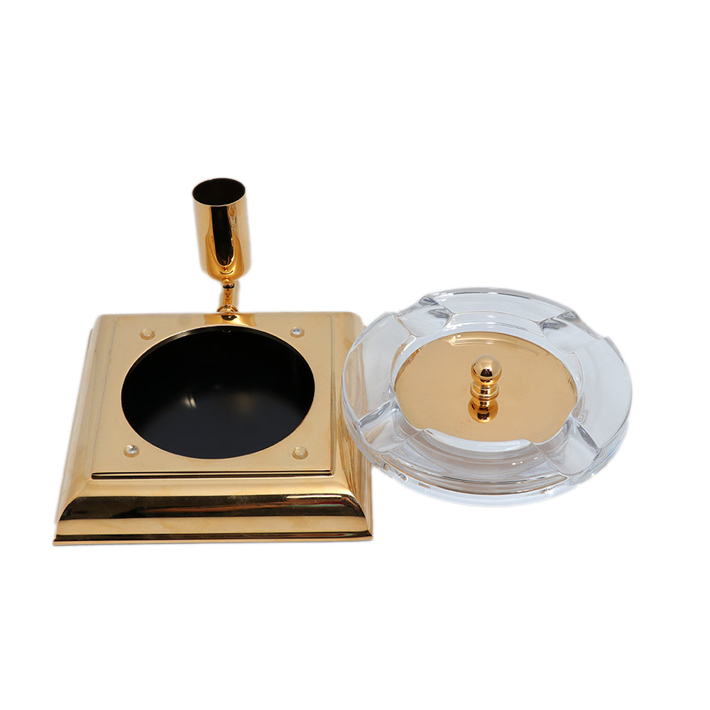 El Casco Cigar Ashtray Gold | Desk Accessories El Casco Cigar Ashtray Gold | Desk Accessories