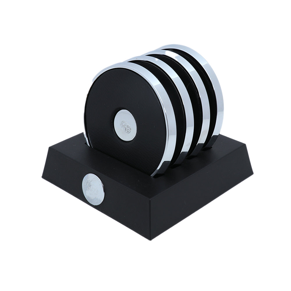 El Casco Glass Drink Coaster Set | Desk Accessories El Casco Glass Drink Coaster Set | Desk Accessories