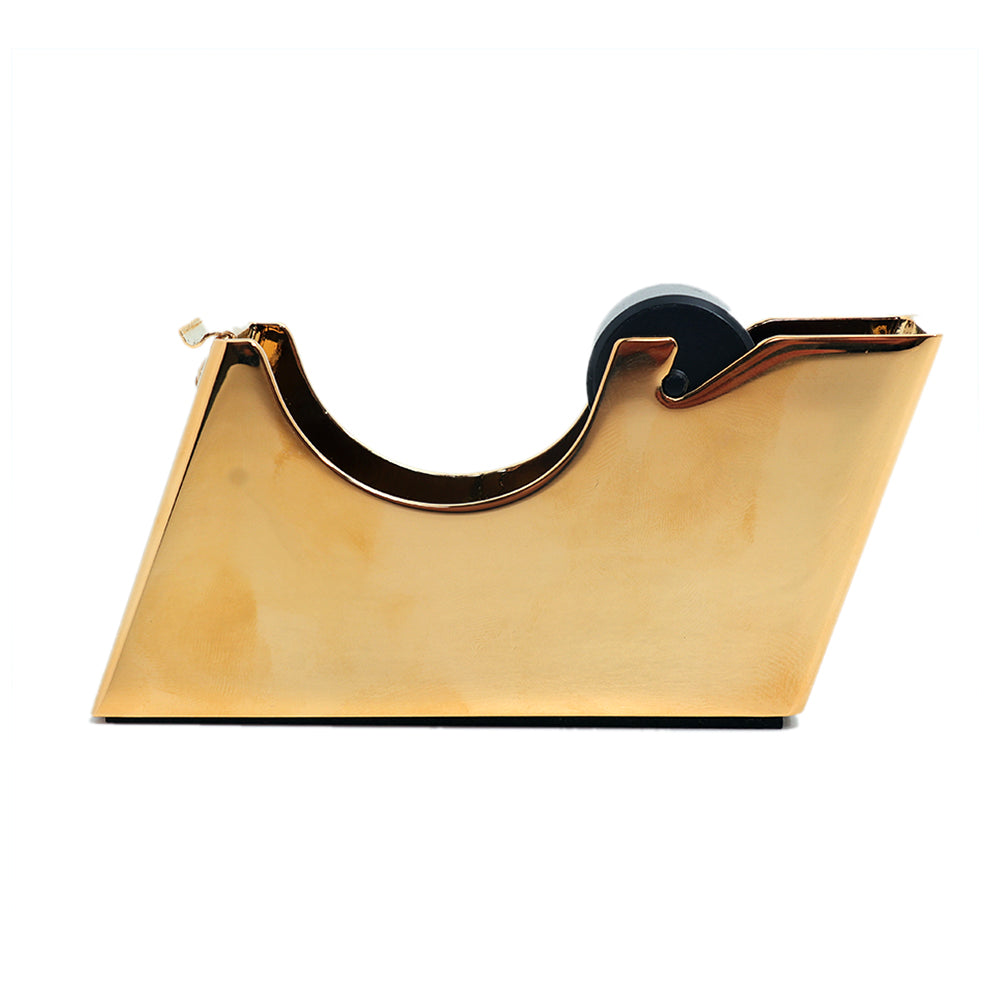 El Casco Tape Dispenser Gold Black | Desk Accessories El Casco Tape Dispenser Gold Black | Desk Accessories