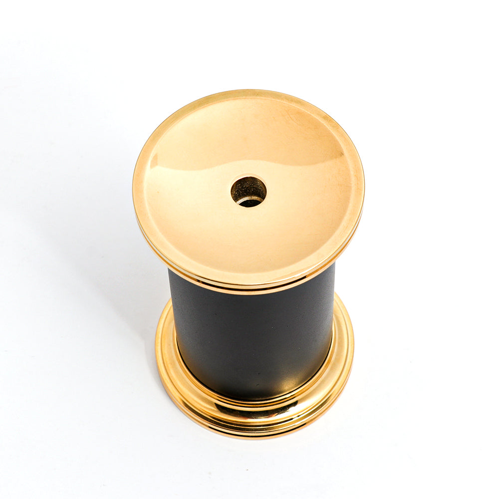 El Casco Pencil Sharpner Gold Black | Desk Accessories El Casco Pencil Sharpner Gold Black | Desk Accessories