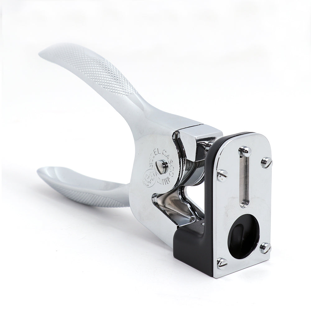El Casco Cigar Cutter Chrome Black | Desk Accessories El Casco Cigar Cutter Chrome Black | Desk Accessories