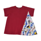 Emilio Pucci Contrast Panel Red T-Shirt Dress SS22