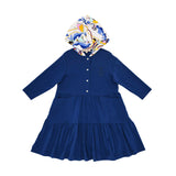 Emilio Pucci Hooded Blue Dress SS22