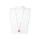 Esprit Necklace Ip Rosegold Long Chain With Ball Stone Â¬â€ Pendant