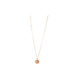 Esprit Necklace Ip Rosegold Long Chain With Ball Stone Â¬â€ Pendant