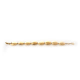 Esprit Bracelet Gold Oval Shape With Chain Matt & Glowsy Finish