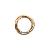 Esprit Ring 3 S Rosegold With Silver Ip Gold PuzzelÃ¢Â Style Size 10
