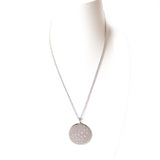 Esprit Necklace Sterling Silver 925 With Zircon With Round Pendant
