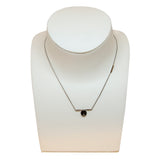 عقد اسبريت فضي مع تعليقة ستيل 