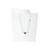 Esprit Necklace Silver Chain With Rosegold Round Pendant