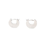 Esprit Earrings Silver Round Style Matt & Glowsy Finish