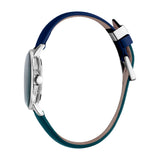 ساعة إسبري نسائي من الستانلس الستيل مع ميناء و حزام باللون الأخضر