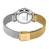 Esprit Ladies Stainless Steel Watch 2Tone Dial & Bicolor Mesh Bracelet