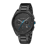 Esprit Men's Black PVD Stainless Steel Watch Black Dial & Bracelet