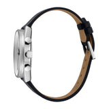 Esprit Men's Chronograph Watch Blue Leather & White Dial With Date