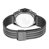 Esprit Men's Black PVD Stainless Steel Watch With Black Dial & 2Tone Metal Bracelet