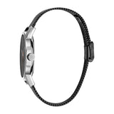 Esprit Men's Stainless Steel Watch Black Dial & Black Mesh Bracelet