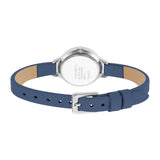Esprit Ladies Stainless Steel Watch Light Pink Dial With Stones & Blue Strap