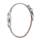 Esprit Ladies Stainless Steel Watch Stones on Bezel Silver Color Dial & Light Blue Strap