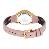 Esprit Ladies IP Gold Stainless Steel Watch White Dial & Pink Colour Strap