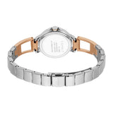 Esprit Ladies Watch Silver Color Bracelet & White Dial Set With Accessories - Blue Salon
