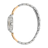 Esprit Ladies Watch Silver Color Bracelet & White Dial Set With Accessories - Blue Salon