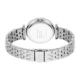 Esprit Ladies Watch Silver Color Bracelet Ss Case With Stone White Dial - Blue Salon