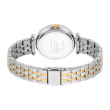 Esprit Ladies Two Tone Watch With Silver  Dial & Stone - Blue Salon