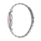 Esprit Ladies Watch Stainless Steel Case & Bracelet With Pink Dial